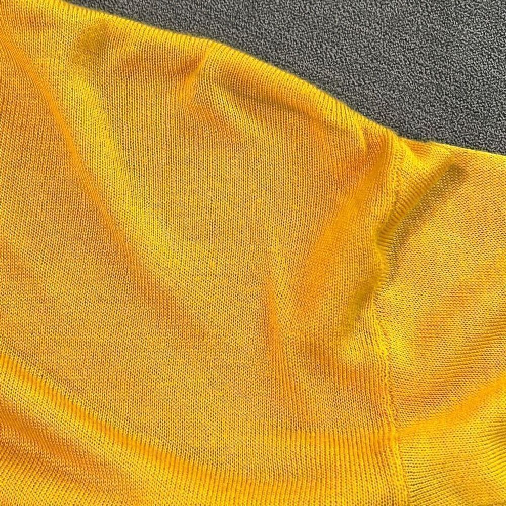 H&M Yellow Relaxed Tunic Size Small - Picture 4 of 6